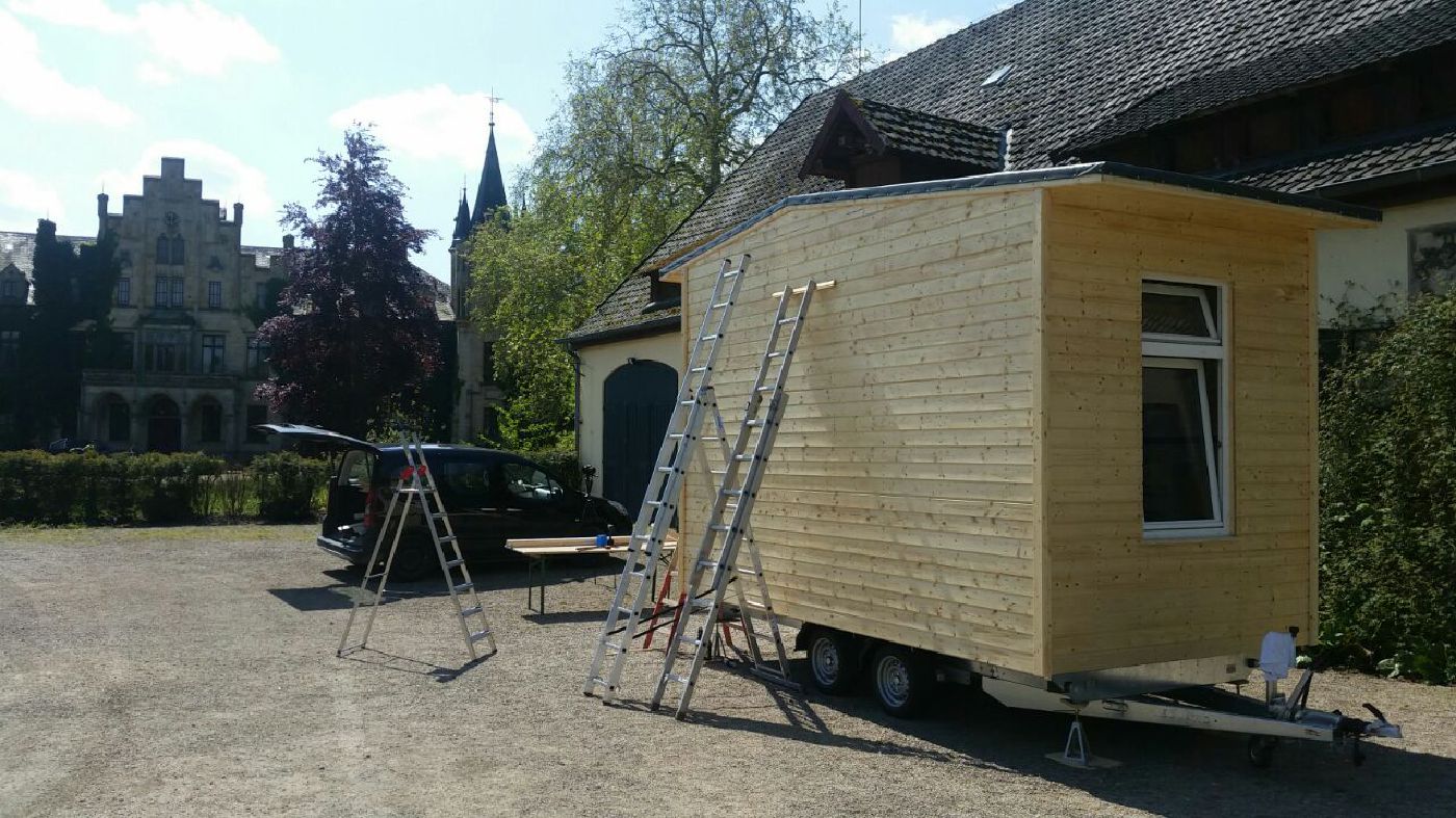 co construction of a tiny house in Berlin